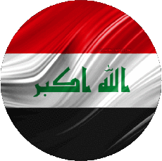 Bandiere Asia Iraq Tondo 