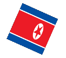 Flags Asia North Korea Sphere - Cube 
