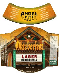 Oktoberfest-Getränke Bier USA Angel City Brewery 