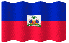 Flags America Haiti Waving 