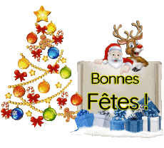 Messages Français Bonnes Fêtes (Noël) Serie 20 