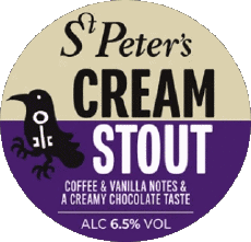 Cream Stout-Getränke Bier UK St  Peter's Brewery Cream Stout