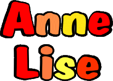 First Names FEMININE - France A Composed Anne Lise 