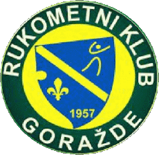 Sport Handballschläger Logo Bosnien und Herzegowina RK Gorazde 