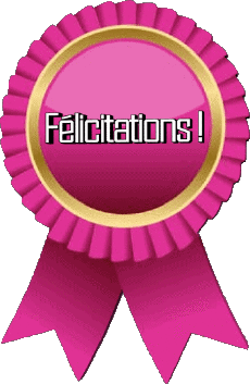 Mensajes Francés Félicitations 04 