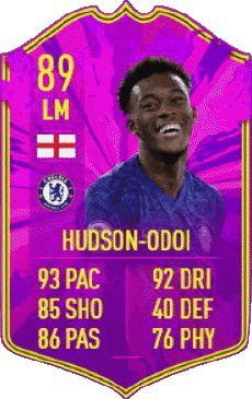 Multimedia Videogiochi F I F A - Giocatori carte Inghilterra Callum Hudson-Odoi 