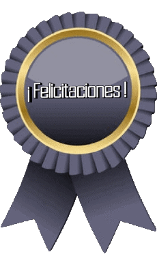 Messages Espagnol Felicitaciones 06 