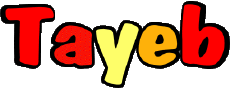 Vorname MANN - Maghreb Muslim T Tayeb 