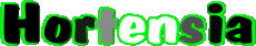 Prénoms FEMININ - Espagne H Hortensia 