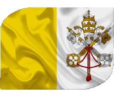 Bandiere Europa Vaticano Rettangolo 