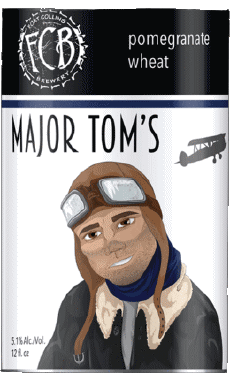 Major Tom's-Boissons Bières USA FCB - Fort Collins Brewery 