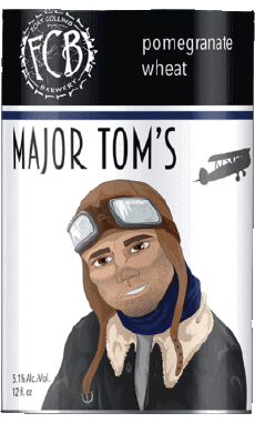 Major Tom&#039;s-Getränke Bier USA FCB - Fort Collins Brewery 