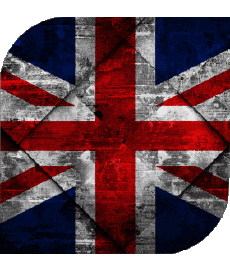 Bandiere Europa UK Quadrato 