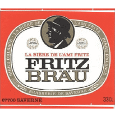 Bebidas Cervezas Francia continental Fritz Bräu 