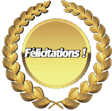 Nachrichten Französisch Félicitations 10 