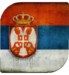 Banderas Europa Serbia Plaza 