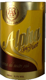 Getränke Bier Andorra Alpha Cerveza 