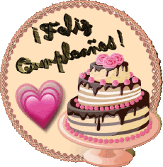 Messages Spanish Feliz Cumpleaños Pasteles 006 