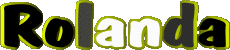 Nombre FEMENINO - Italia R Rolanda 