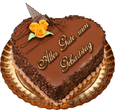 Nachrichten Deutsche Alles Gute zum Geburtstag Kuchen 002 