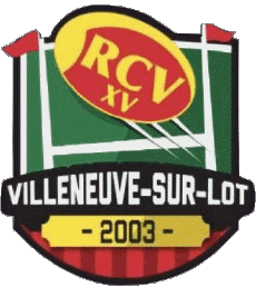 Deportes Rugby Club Francia Logo Dept 47 RC Villeneuve XV 
