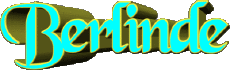 Vorname WEIBLICH - Deutschland B Berlinde 