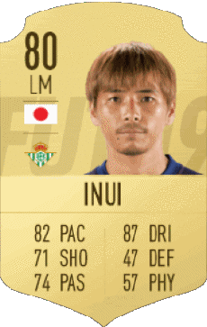 Multi Média Jeux Vidéo F I F A - Joueurs Cartes Japon Takashi Inui 