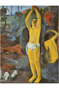 Humor -  Fun Künstler Maler Paul Gauguin 