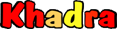 Nombre FEMENINO - Magreb Musulmán K Khadra 