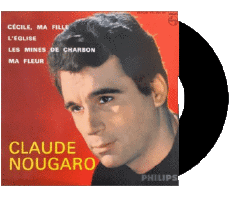 Cécile ma fille - l église - Les mines de charbon - Ma fleur-Multimedia Música Compilación de 60' Francia Claude Nougaro 