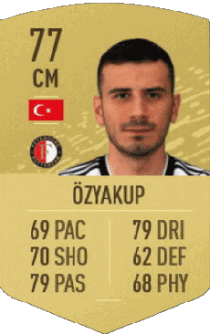 Multi Média Jeux Vidéo F I F A - Joueurs Cartes Turquie Oguzhan Özyakup 