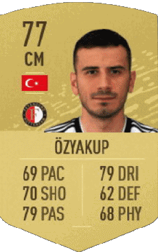 Multimedia Vídeo Juegos F I F A - Jugadores  cartas Turquía Oguzhan Özyakup 