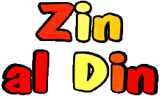 Nombre MASCULINO - Magreb Musulmán Z Zin al Din 