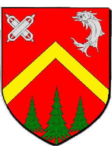 Drapeaux France Départements - Villes 38 LES ABRETS 