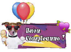 Messages Italien Buon Compleanno Animali 006 