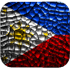 Flags Asia Philippines Square 