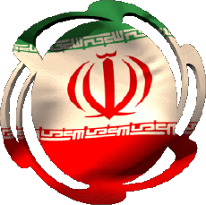 Banderas Asia Irán Forma 01 