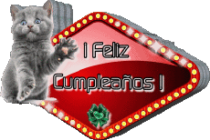 Mensajes Español Feliz Cumpleaños Animales 004 
