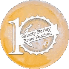 Brew festival Logo 10 Year's-Drinks Beers USA Gnarly Barley 