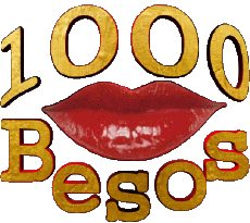 Messages Spanish Besos 1000 