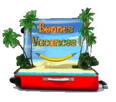 Messages French Bonnes Vacances Transparent Background 19 