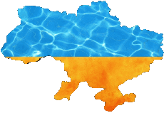 Flags Europe Ukraine Map 
