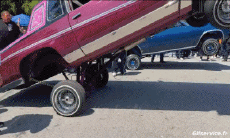 Humour - Fun Transports Voitures Lowriding 