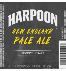 New england Pale ale-Bevande Birre USA Harpoon Brewery New england Pale ale