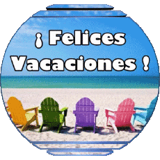 Messages - Smiley Spanish Felices Vacaciones 02 