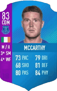 Multimedia Videospiele F I F A - Karten Spieler Irland James McCarthy 