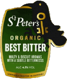 Organic best bitter-Bevande Birre UK St  Peter's Brewery 
