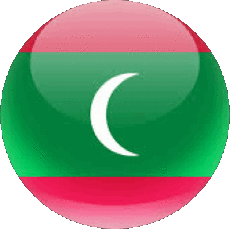 Banderas Asia Maldivas Ronda 