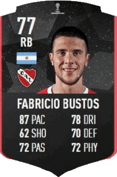 Multi Média Jeux Vidéo F I F A - Joueurs Cartes Argentine Fabricio Bustos 