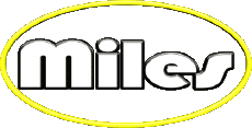 First Names MASCULINE -  UK - USA - IRL - AUS - NZ M Miles 